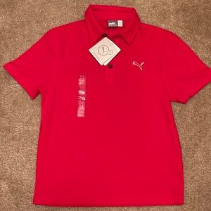 NWT Puma Boys Small golf shirt